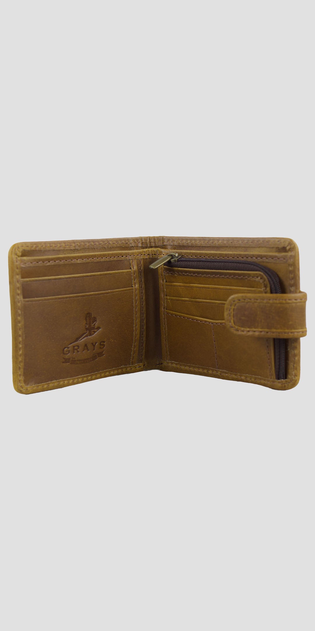 Shenton Wallet In Tan Leather
