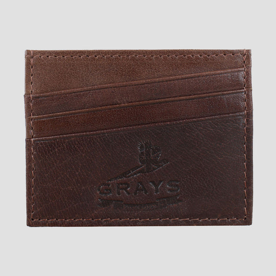 Ralph Leather Card Slip Brown