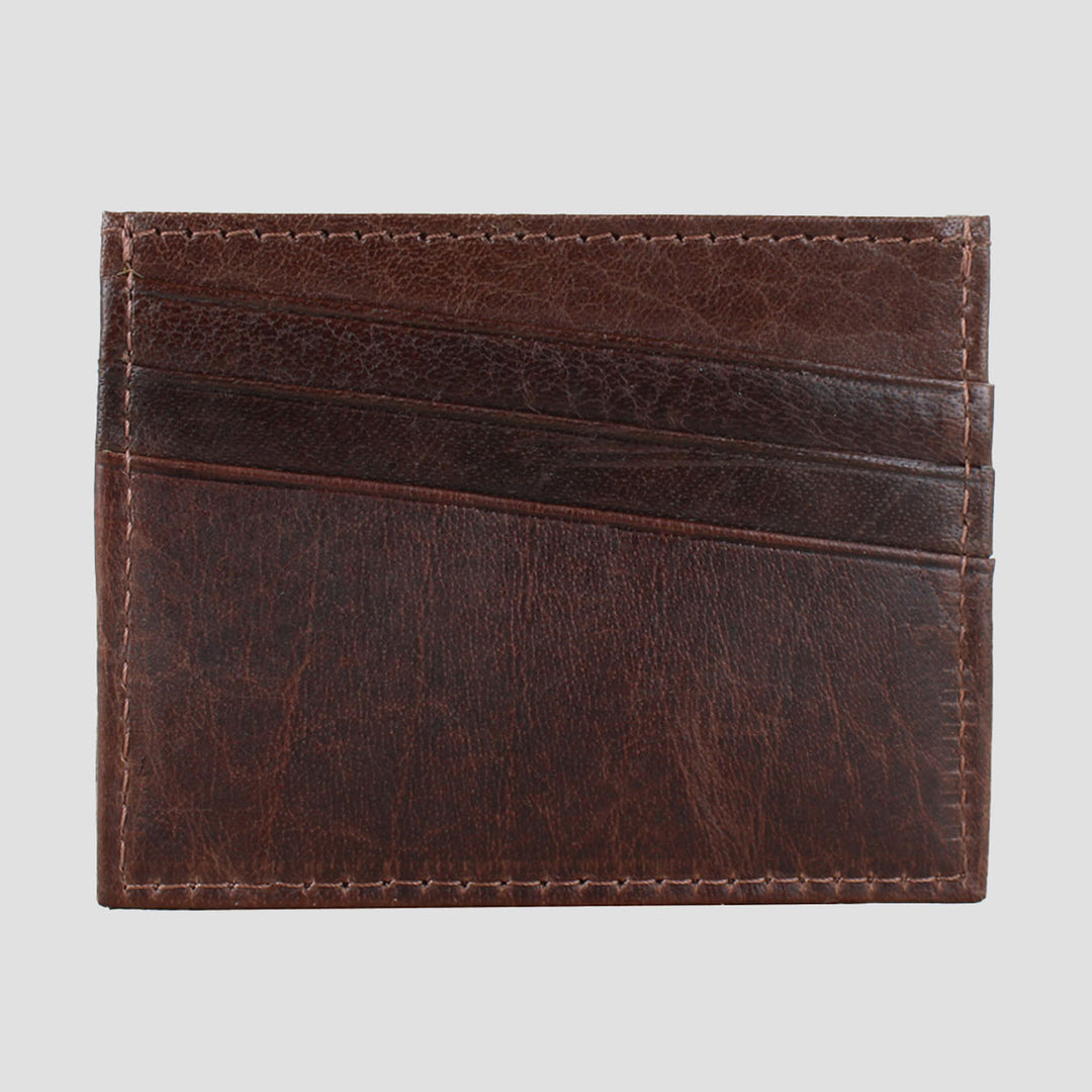 Ralph Leather Card Slip Brown