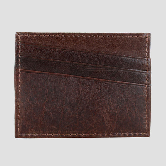 Ralph Leather Card Slip Brown