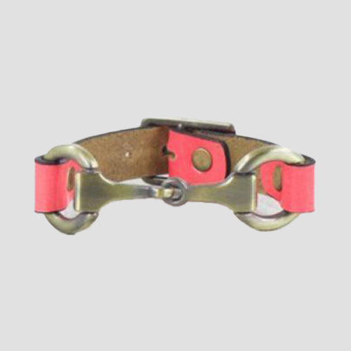 Louise Snaffle Bracelet Pink