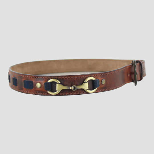 Maple Belt Slim Navy