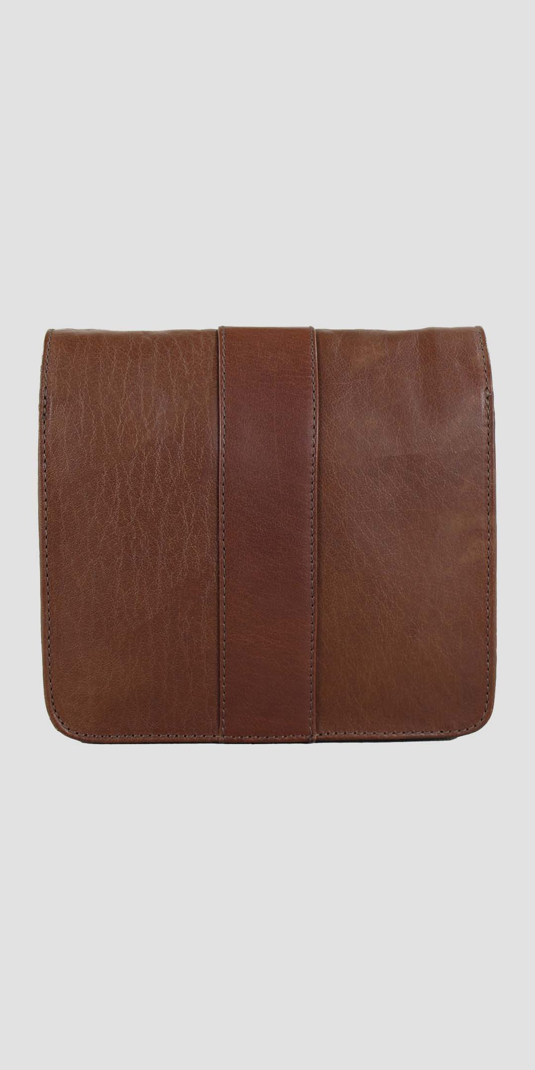 Julia Side Bag Natural Leather Brown