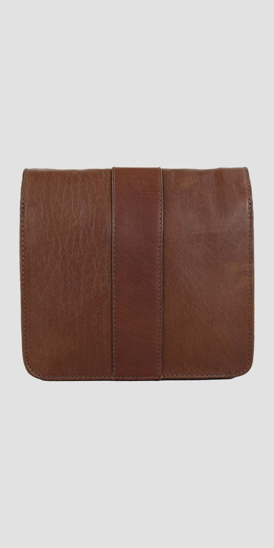 Julia Side Bag Natural Leather Brown