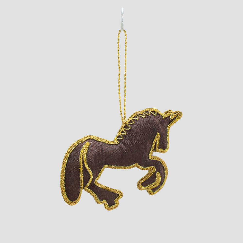 Horse Hanging Decoration (Brown)