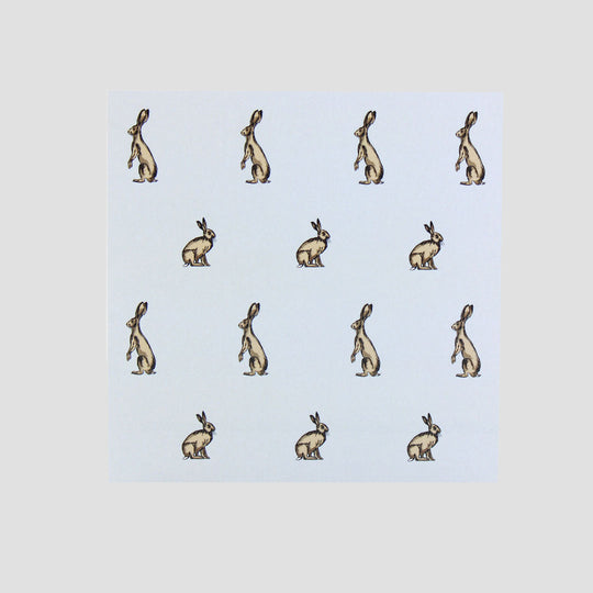 Hares Greeting Card