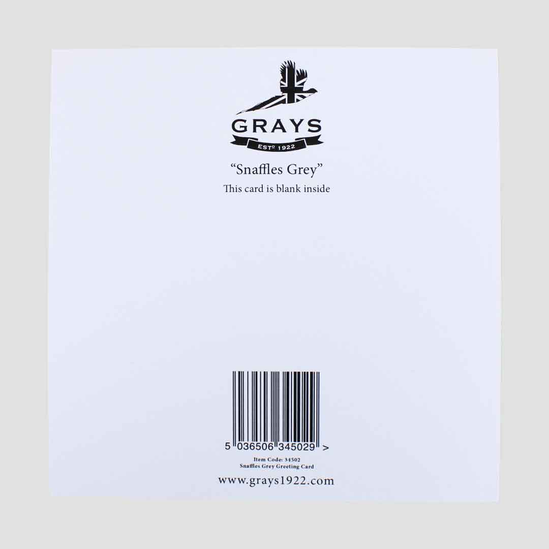 Snaffles Grey Card