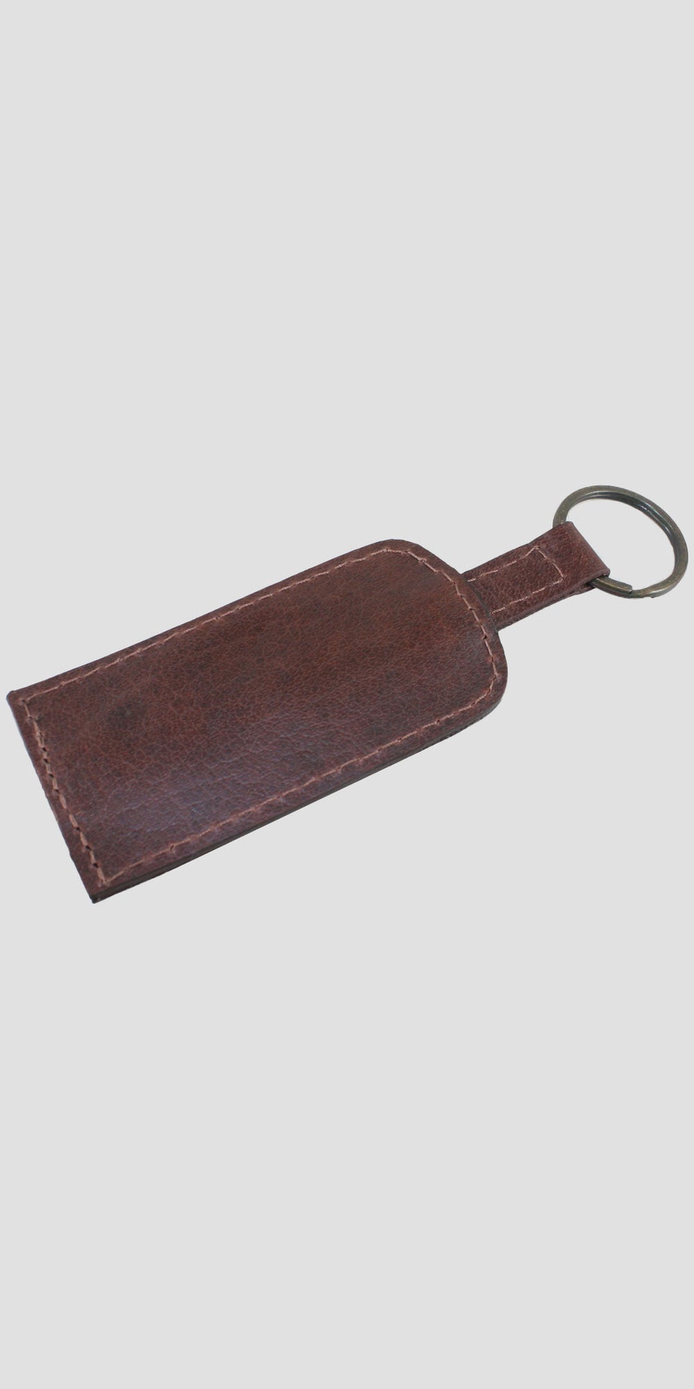 Keyring With Snaffle Brown