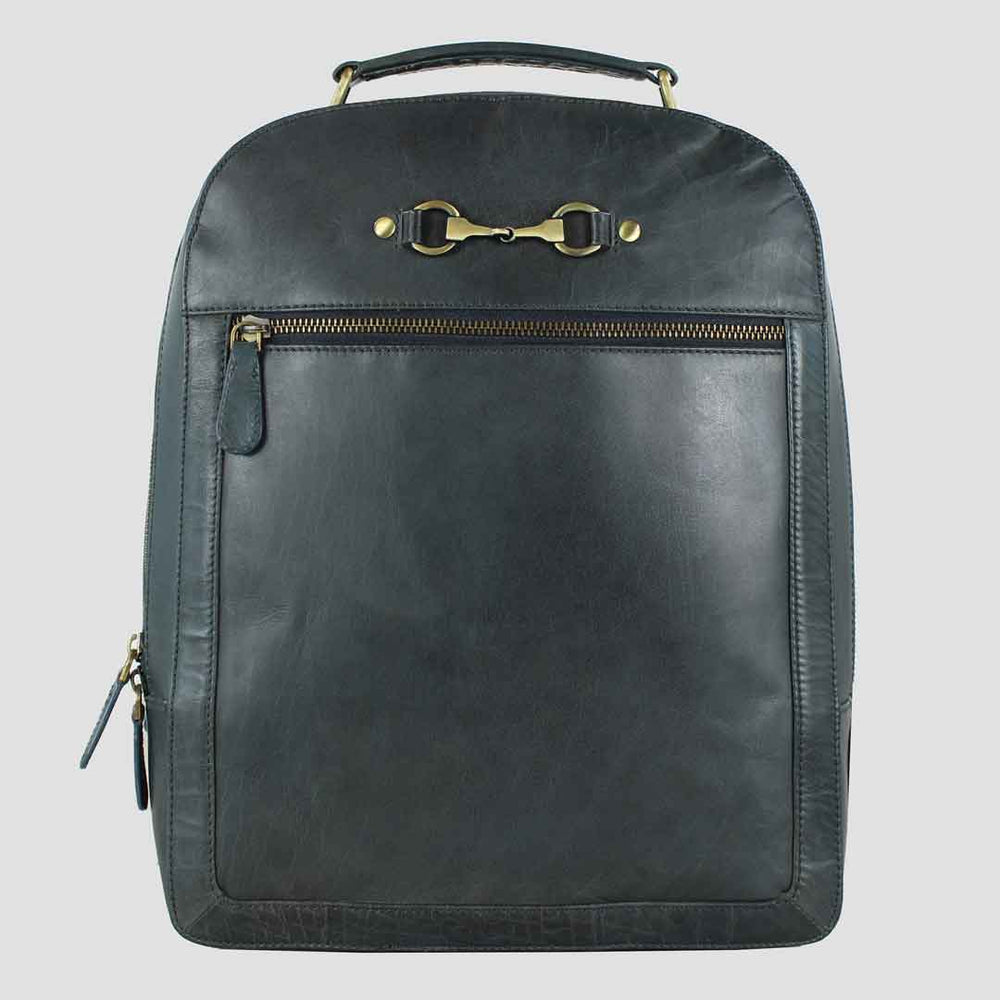 Kirsty Rucksack Leather Navy Snaffle