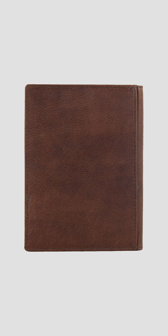 Barrington Passport Holder Brown