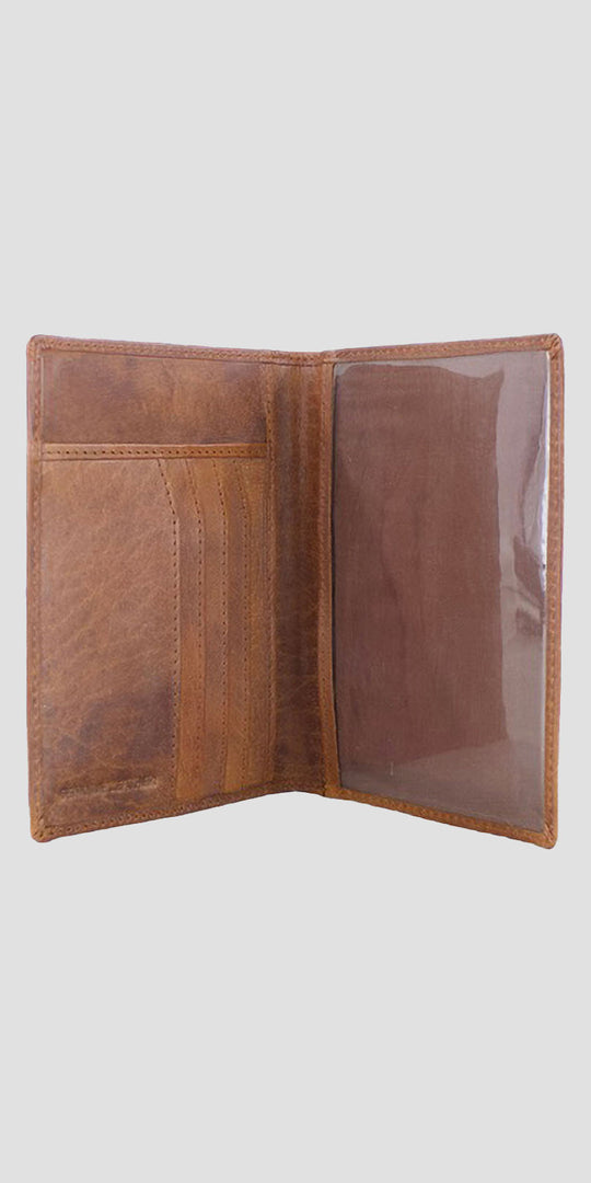 Barrington Passport Holder Tan