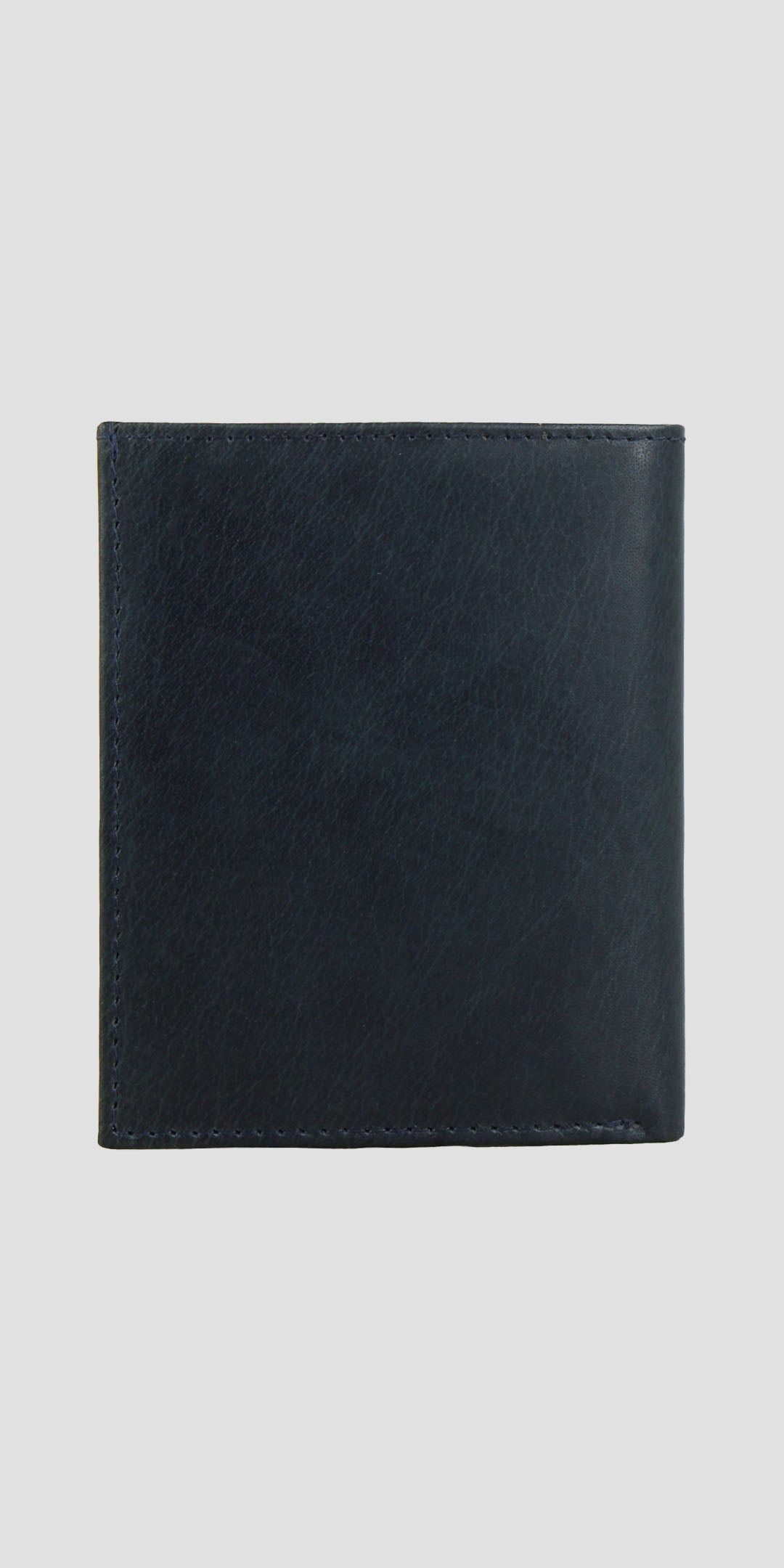 Folding Embossed Card Slip Navy