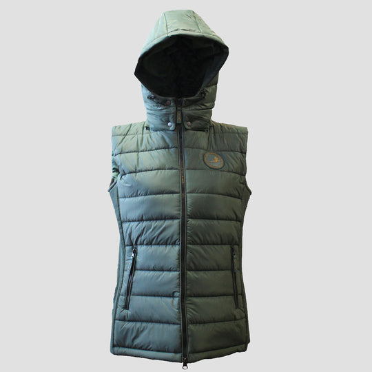 The Alice Gilet Green