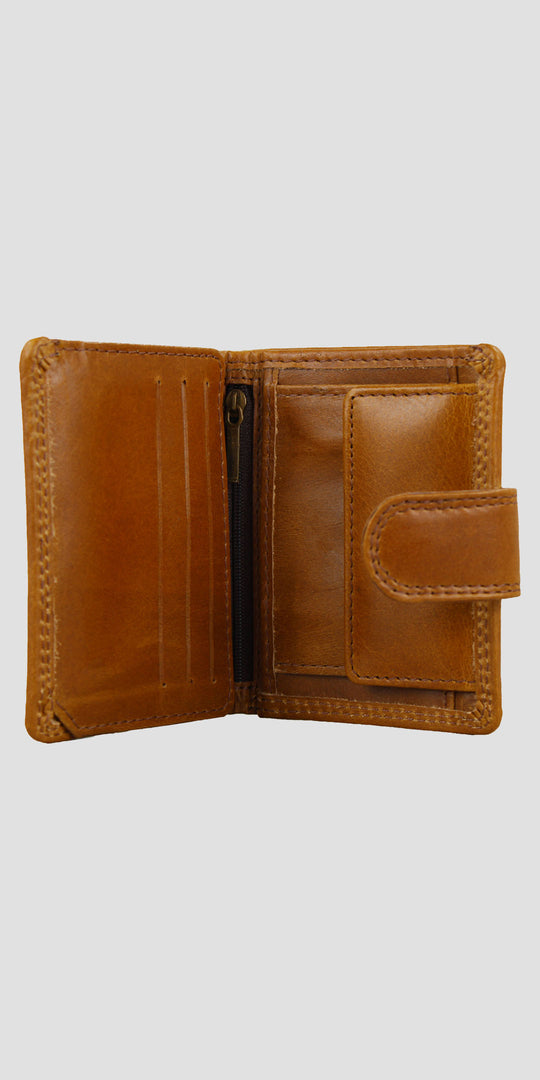Nicholas 1922 Wallet Tan With Tweed