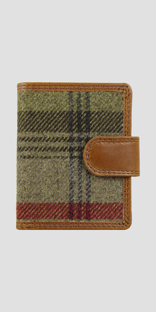 Nicholas 1922 Wallet Tan With Tweed
