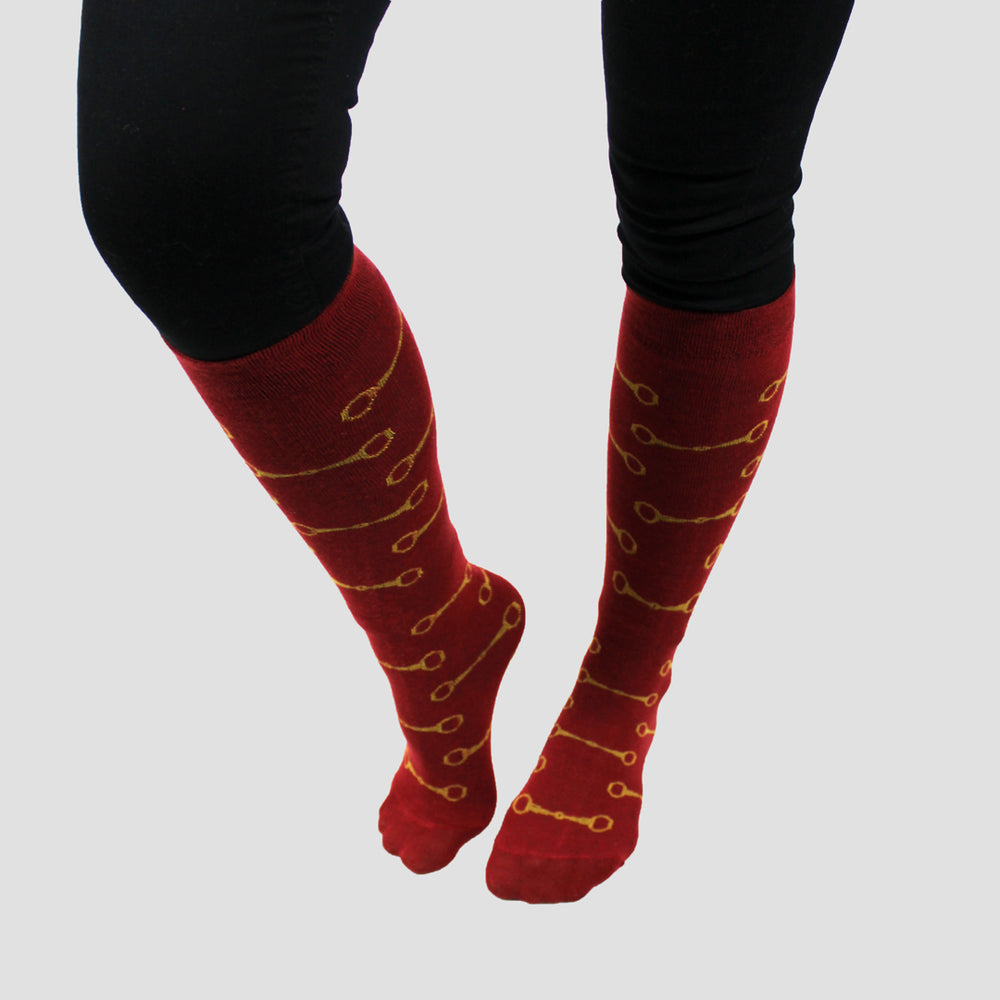 Children's Snaffle Sock Red Bundle