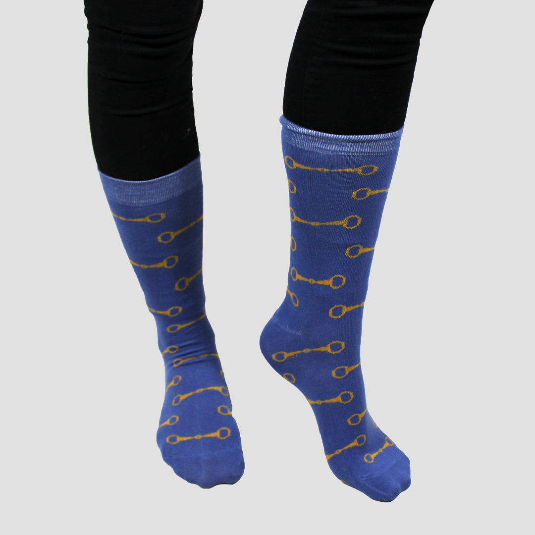 Snaffle Sock Adult Blue Bundle