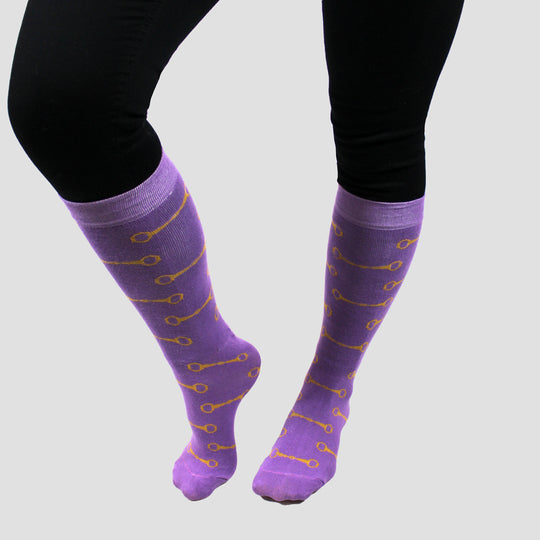 Children's Snaffle Sock Purple Bundle