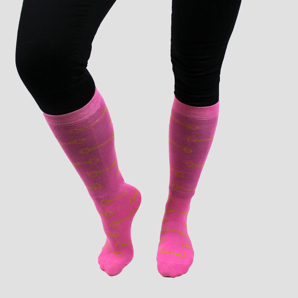 Children's Snaffle Sock Pink Bundle