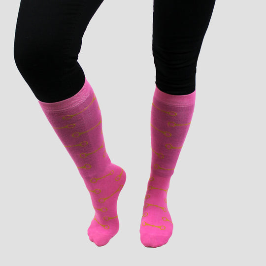 Snaffle Sock Adult Pink Bundle