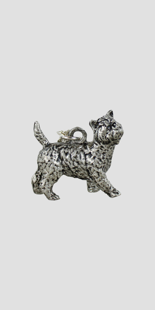 Charm Keyring Terrier Dog