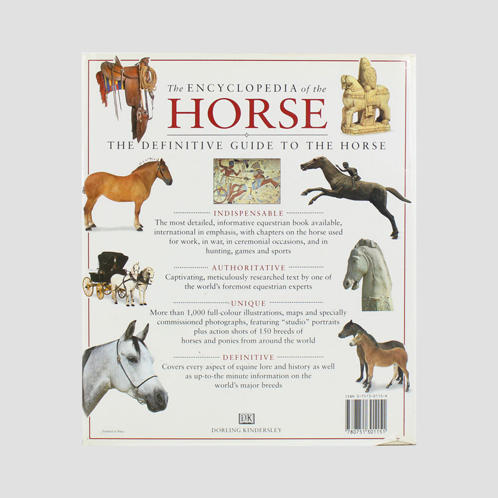 The Encyclopedia Of The Horse Book Hardback