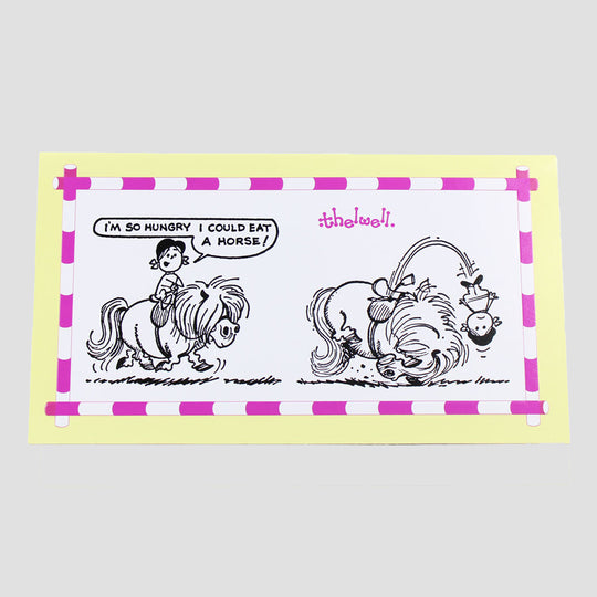 Thelwell I'm So Hungry Card