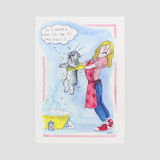 If I Wanted To Sell Like Soap Alison's Animals Dog Card