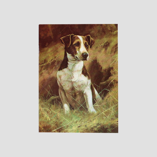 The Opportunist Jack Russell Sally Michell Card