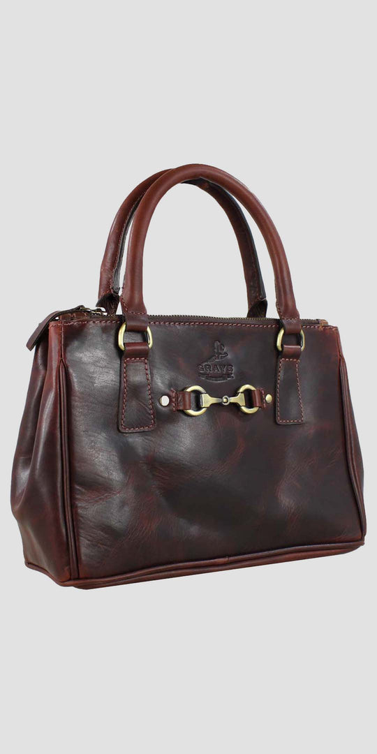 Jodie Handbag Natural Leather Brown