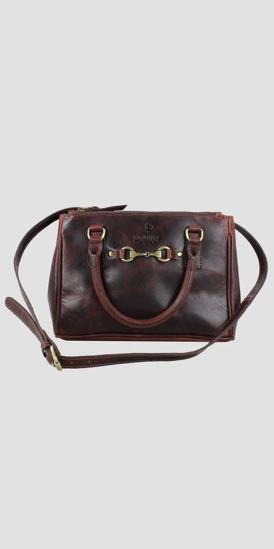 Jodie Handbag Natural Leather Brown