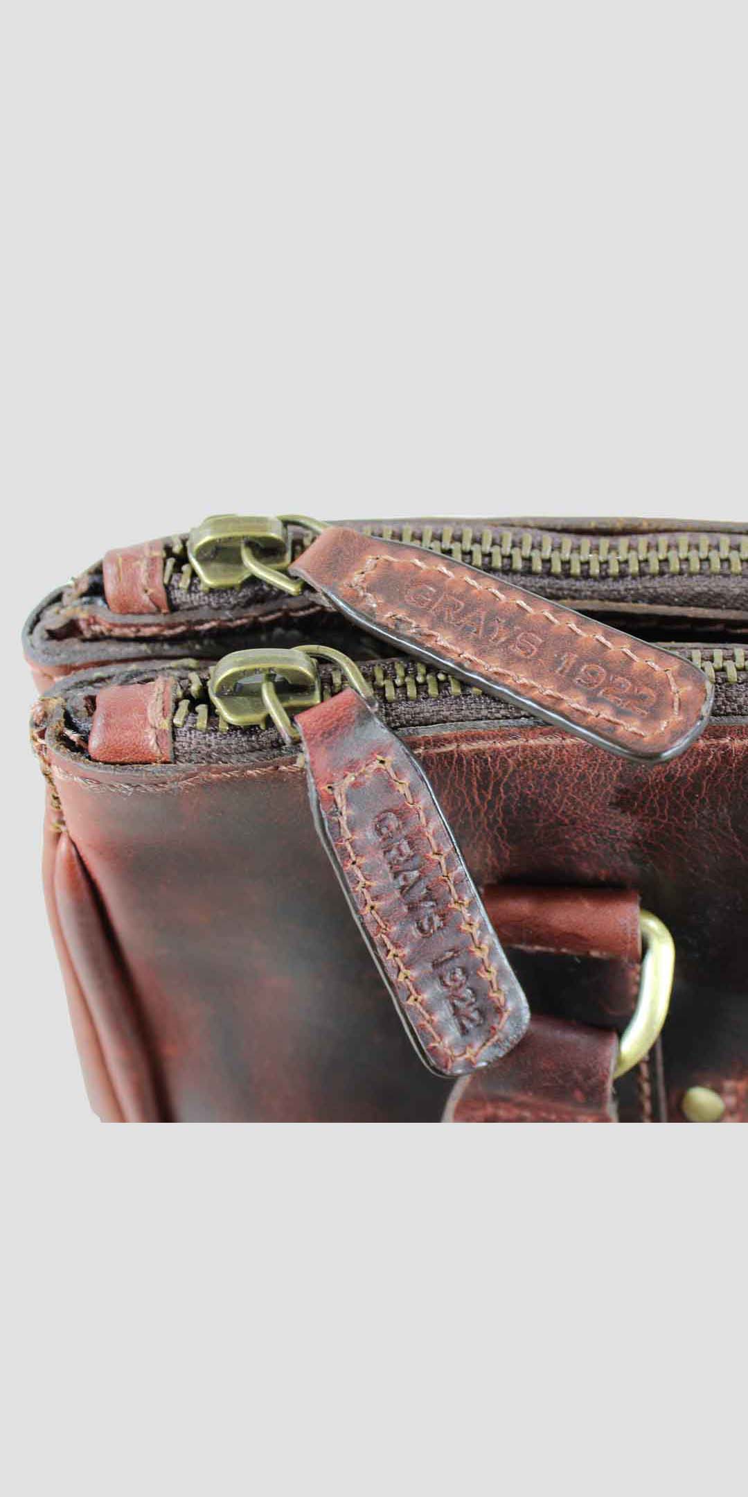 Jodie Handbag Natural Leather Brown