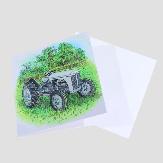 Classic Grey Tractor