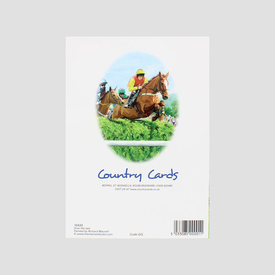 Over The Last Horse Card From Country Cards