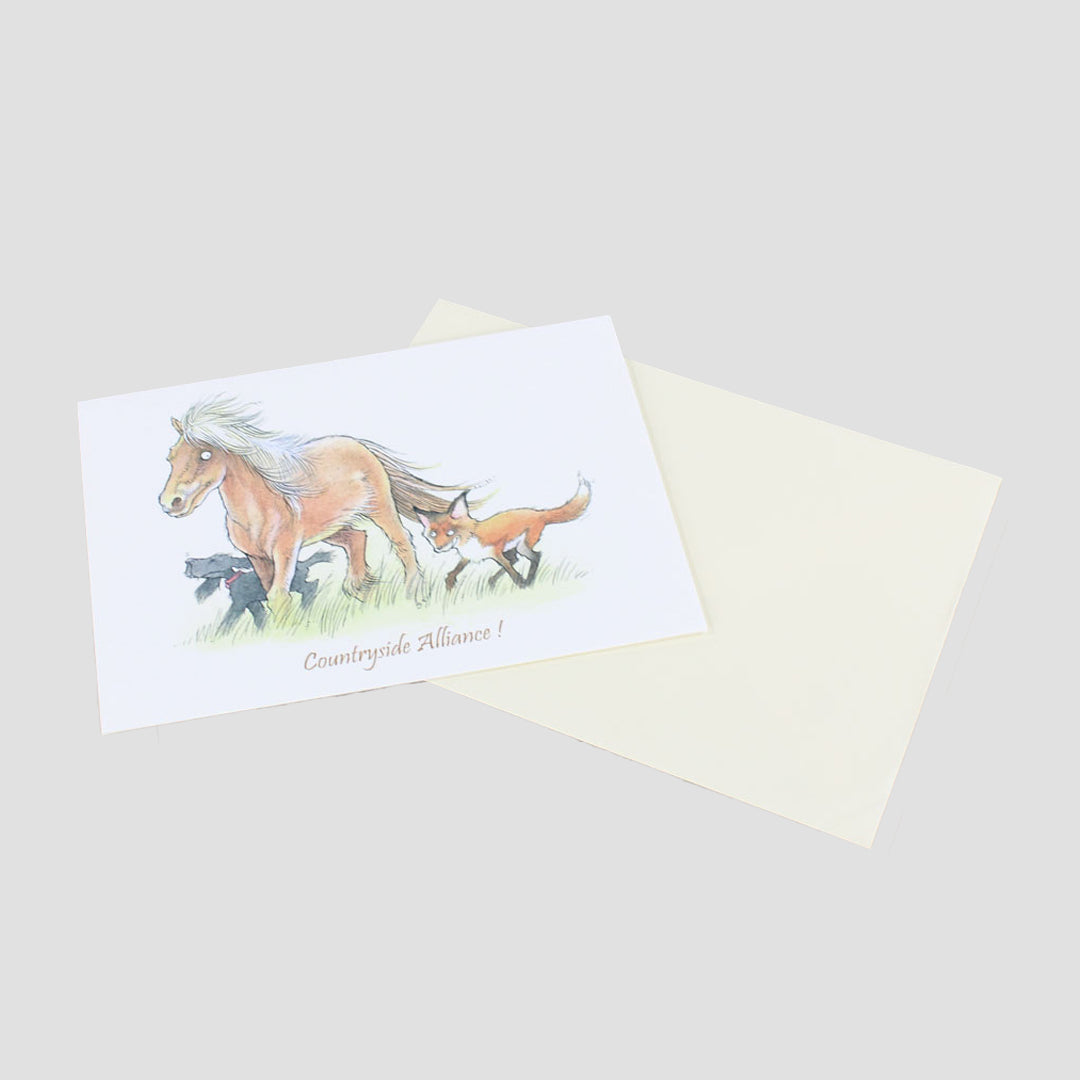 Countryside Alliance Horse Card