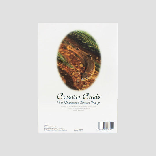 Coming To Fly Fish Card From Country Cards