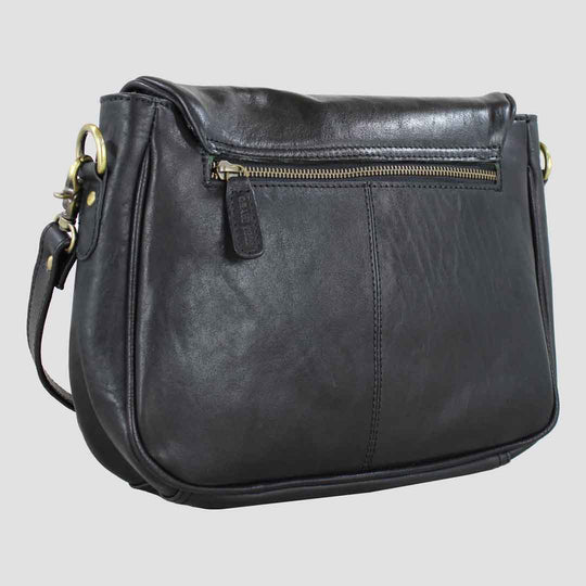 Lucy Saddle Bag Black