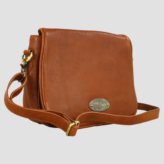 Lucy Saddle Bag Tan