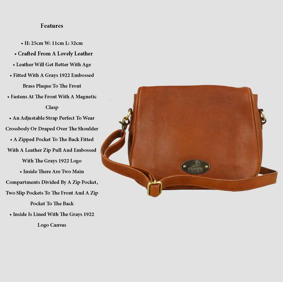 Lucy Saddle Bag Tan