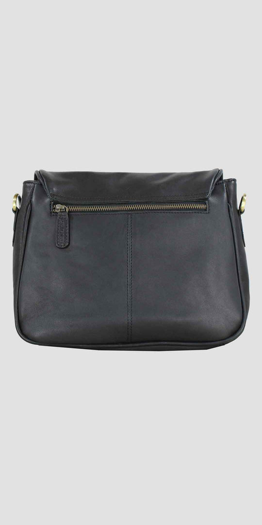 Lucy Snaffle Saddle Bag Black