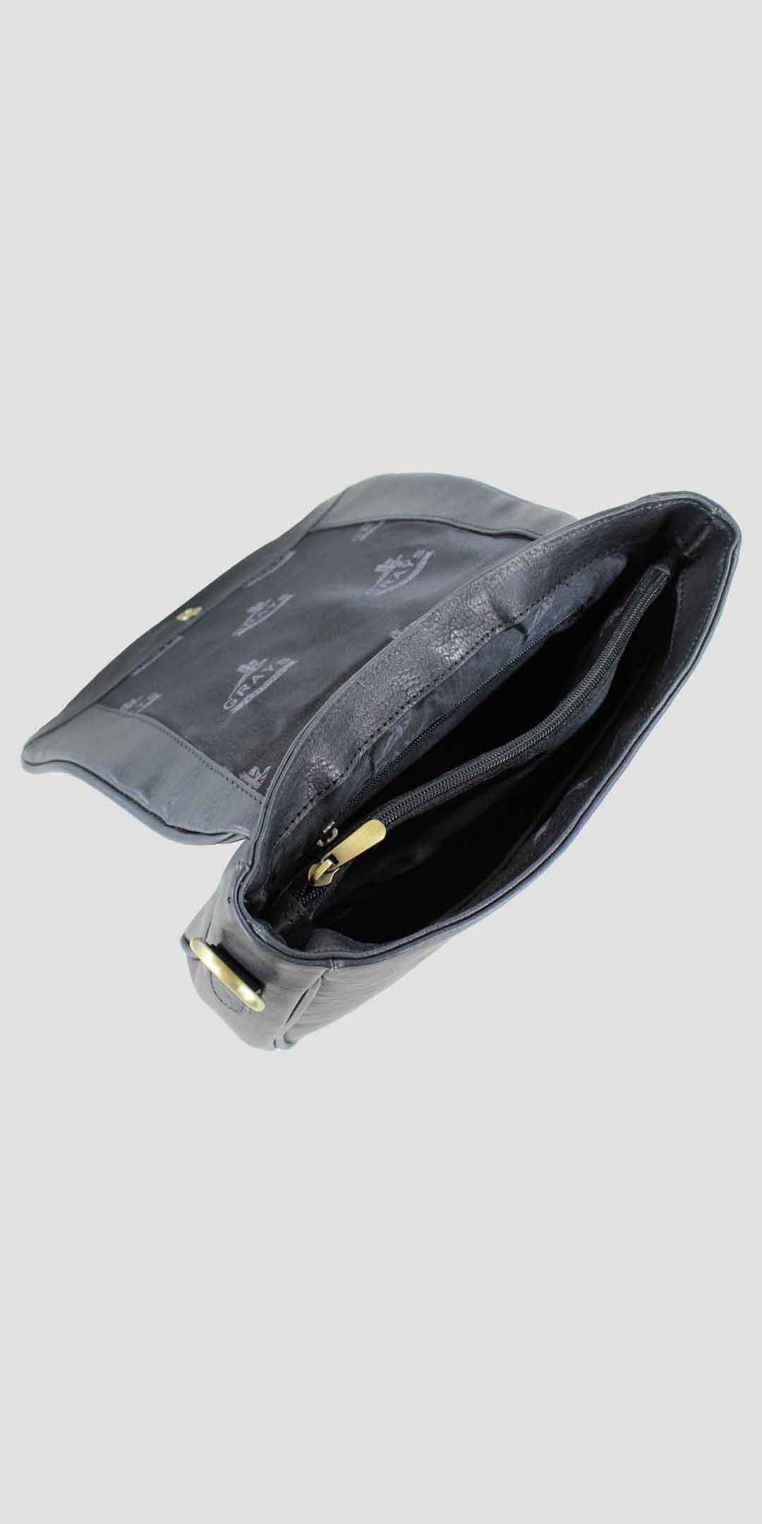 Lucy Snaffle Saddle Bag Black