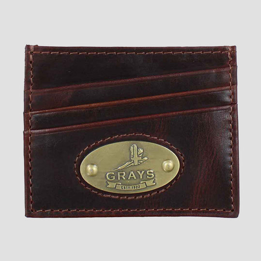 Frank Leather Card Slip Brown