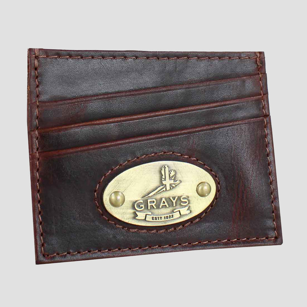 Frank Leather Card Slip Brown