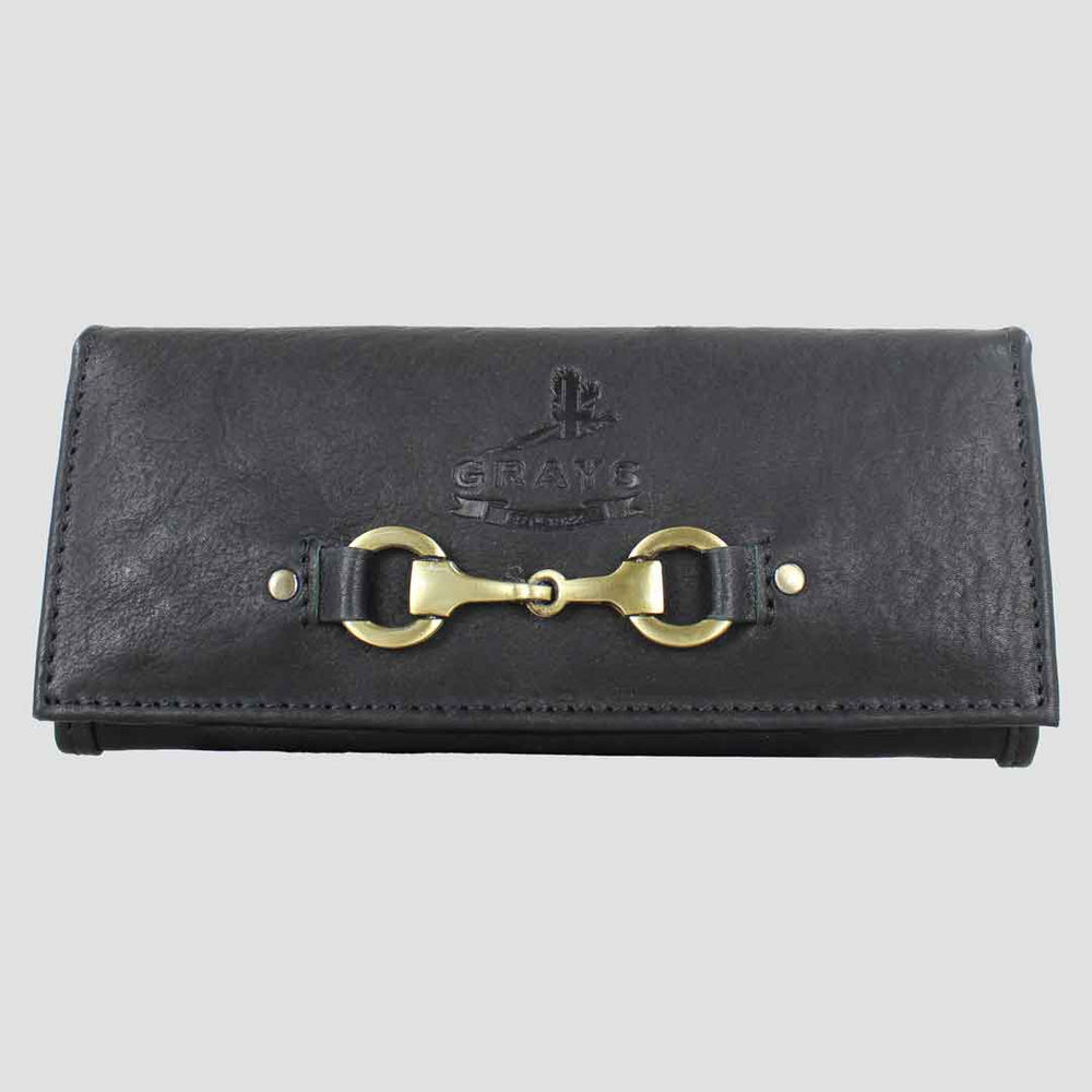 Lily Snaffle Purse In Black