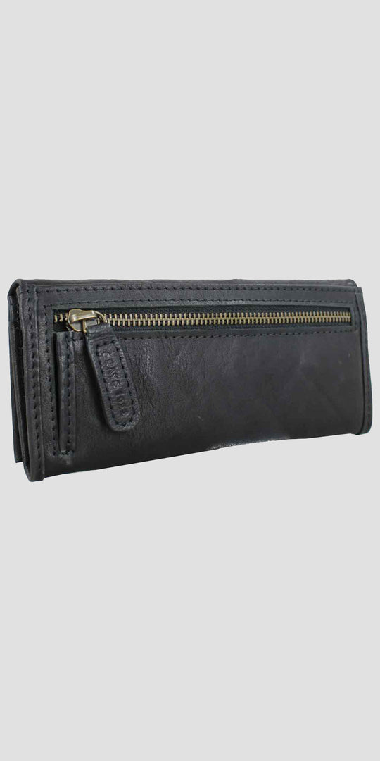 Lily Snaffle Purse In Black