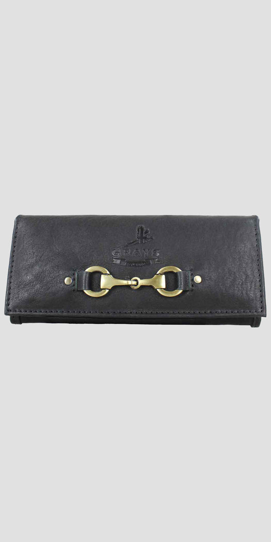 Lily Snaffle Purse In Black