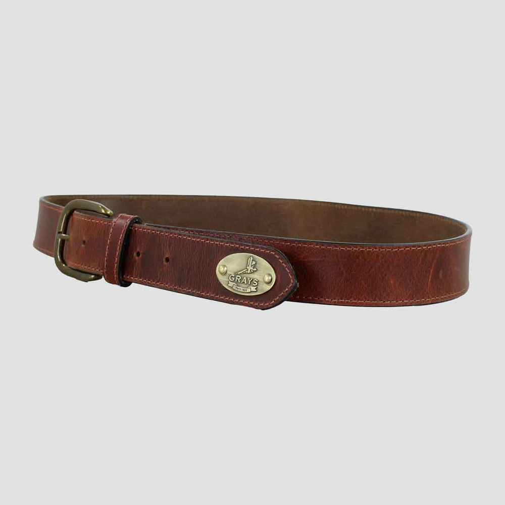 Brocton Belt Leather Brown