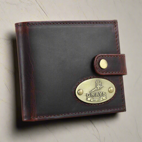 Brailsford Leather Wallet Brown