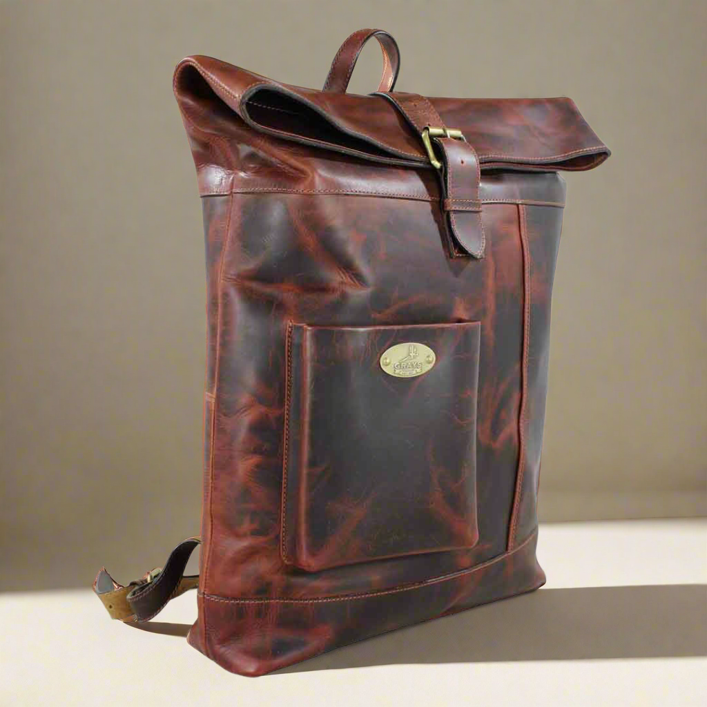 Doveridge Leather Rucksack Brown