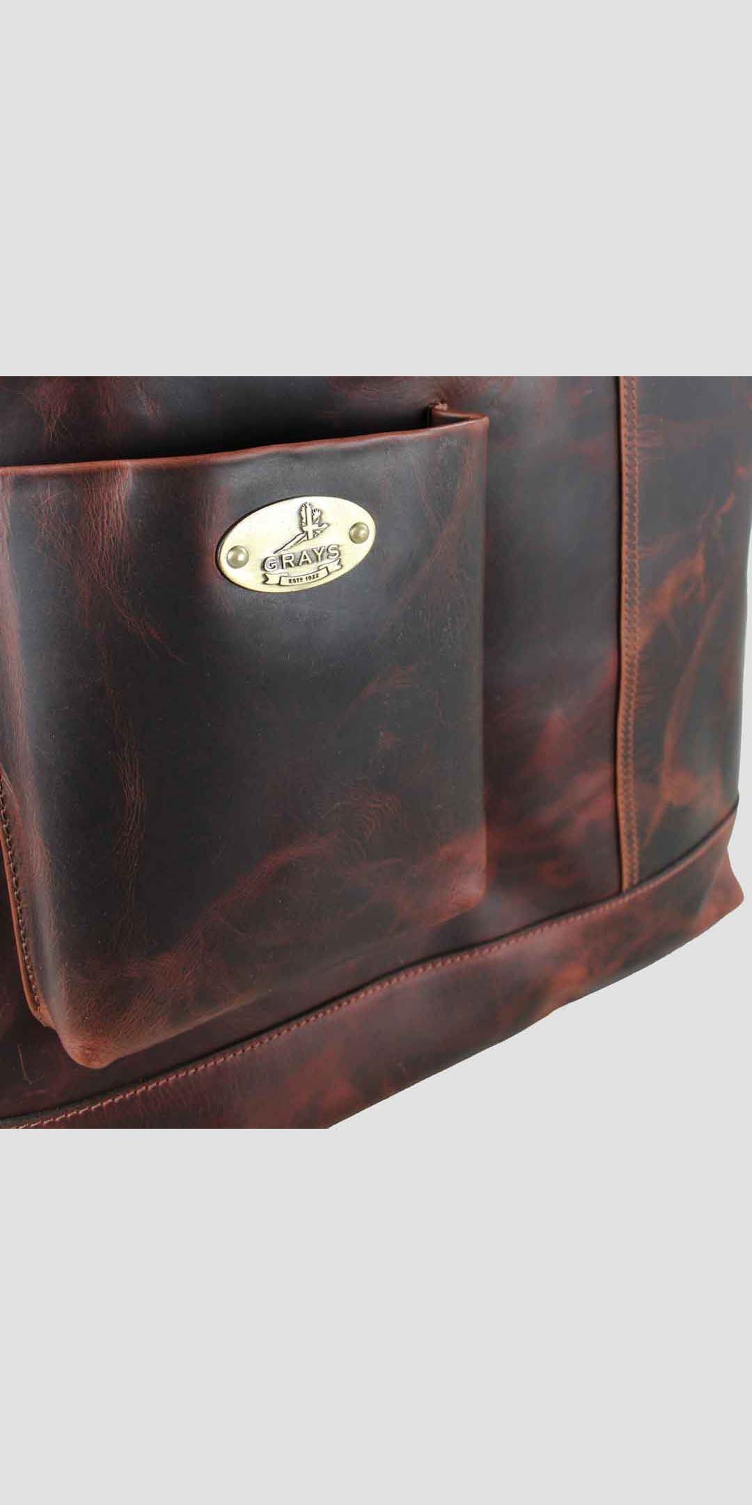 Doveridge Leather Rucksack Brown